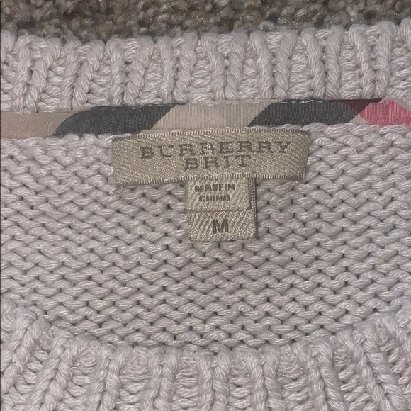 Burberry Brit Aran Cable Knit Sweater - Picture 3 of 5